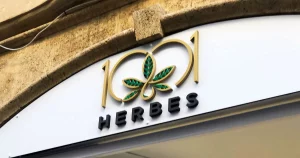 1001 herbes logo boutique lyon