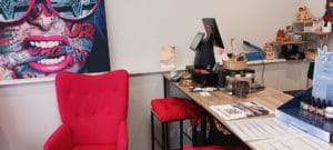 intérieur magasin plaisir délices Lyon - guide du cbd