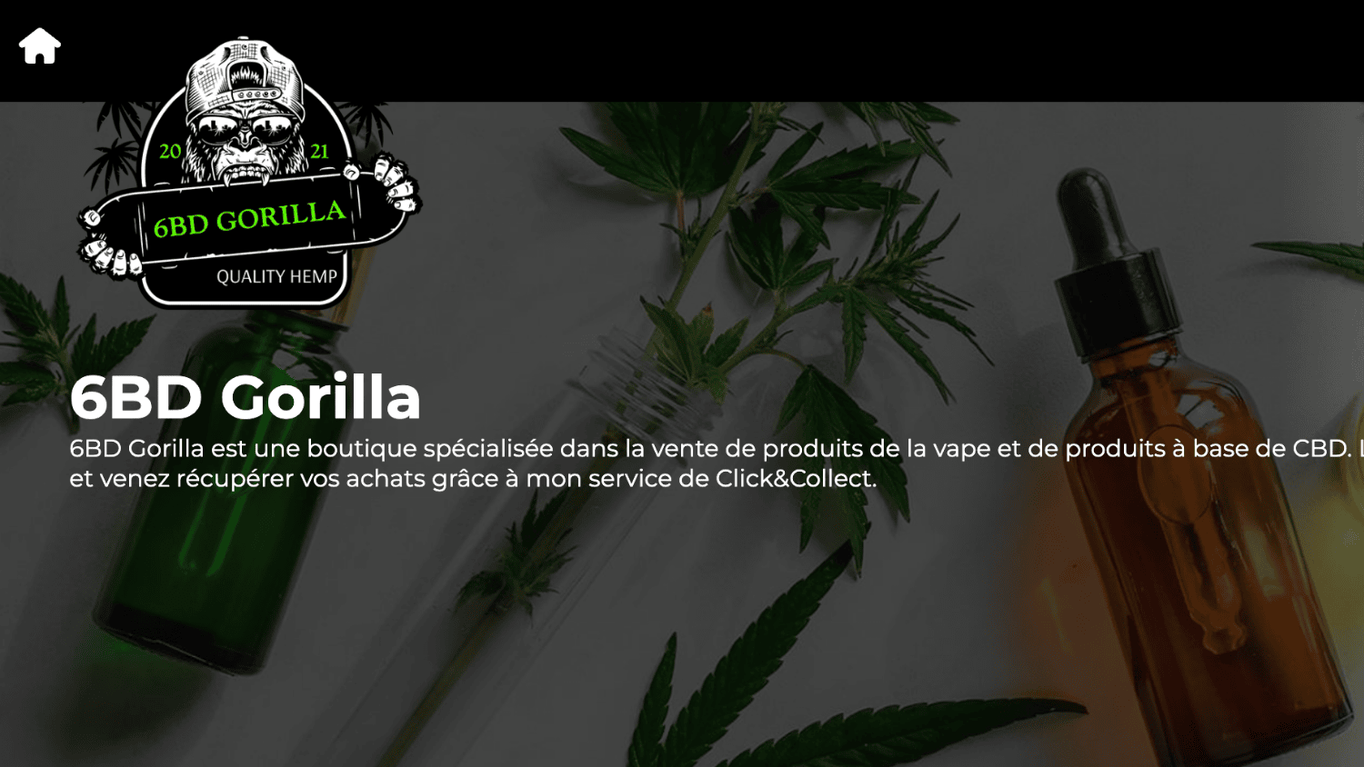 6bd gorilla spécialiste vape et cbd 6BD Gorilla en Savoie main image 0