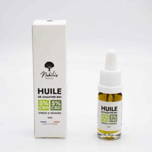 Huiles stress et sommeil CBD CBN