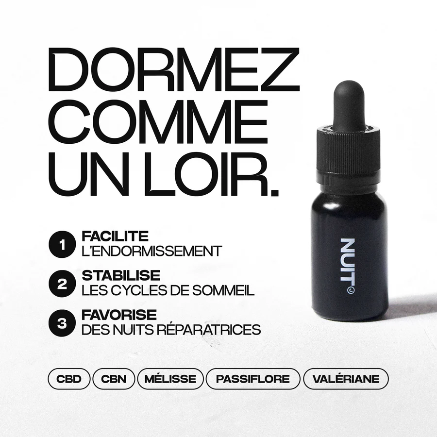 huile de CBD Nuit Jeannette presentation