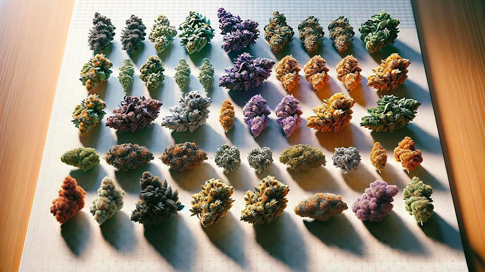 cannabis variétés extraction strain-based