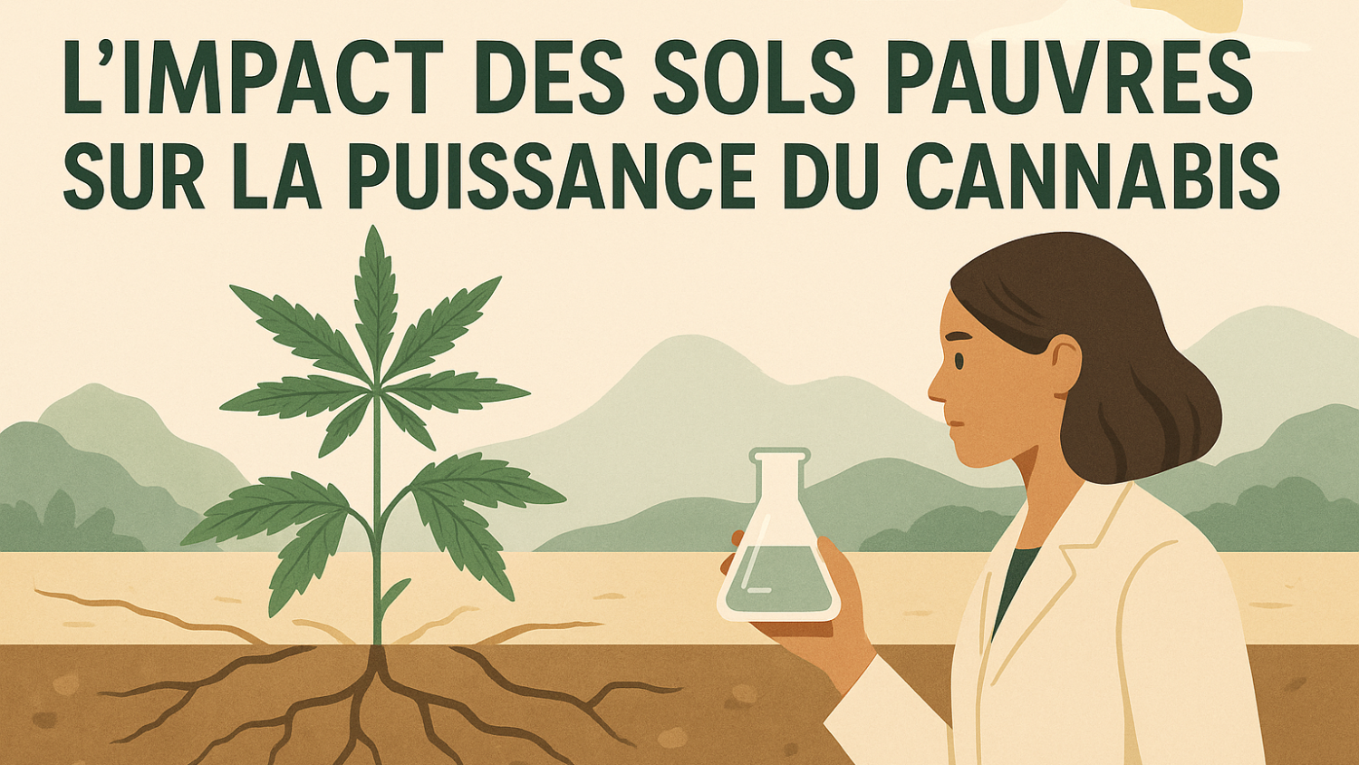 Recherche sur cannabis et sols pauvres