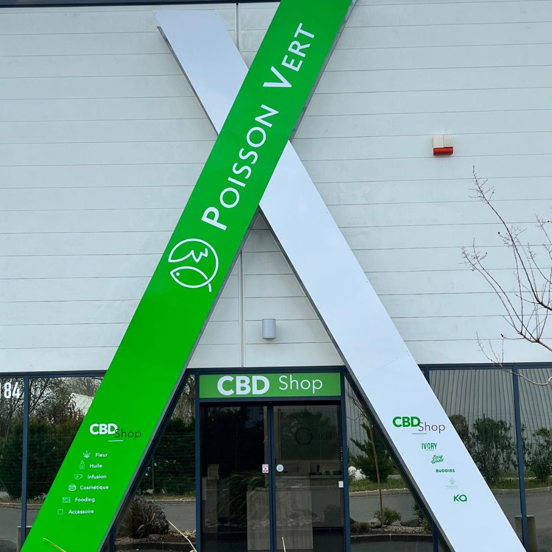 Deventure boutique de CBD Poisson Vert